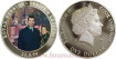 ISLAS COOK - K--- 1 Dólar 2004 - PROOF . COLOREADA