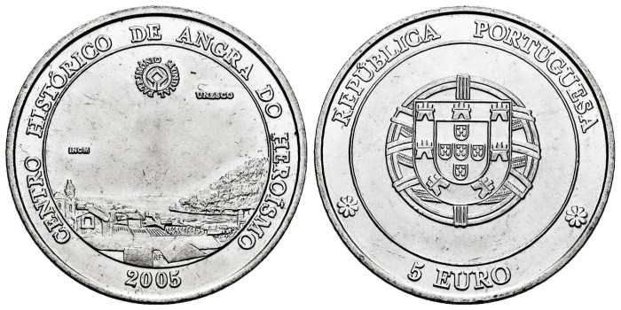 PORTUGAL K571 - 5 Euros 2005 - SC