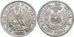 CHILE - K142 - 1 Peso 1883 - MBC+ - MBC+