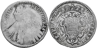 CROACIA - RAGUSA K-018  1 THALER 1771 D.M
