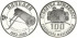 MACEDONIA DEL NORTE K-014.- 100 DENARI 2003. PLATA - PROOF. RARA
