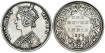 INDIA BRITANICA K473 1 Rupee 1876 EBC-