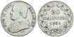 VATICAN - K-1360b- 20 Baiocchi 1865 XX r. MBC-