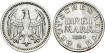 GERMANY R. WEIMAR - K-43 3 Marcos 1924 A. MBC+