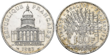FRANCIA - K-0951 - 100 FRANCOS 1983 - EBC
