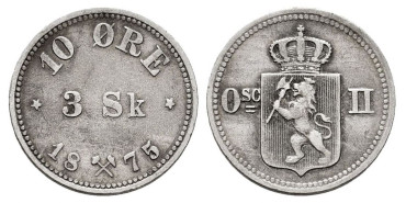 NORUEGA - K-345 - 10 Ore 1875 - MBC+