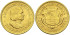 COSTA RICA - K-140 - DIEZ COLONES 1900 - ORO