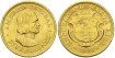 COSTA RICA - K-140 - DIEZ COLONES 1897 - ORO
