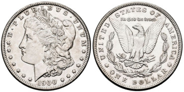 ESTADOS UNIDOS K110 - 1 Dolar 1900 - EBC