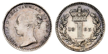 GRAN BRETAÑA - K727 - 1 Penny 1863 -  EBC
