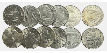 copy of AUSTRIA - K-2882 - 10 SCHILLING , EBC  plata