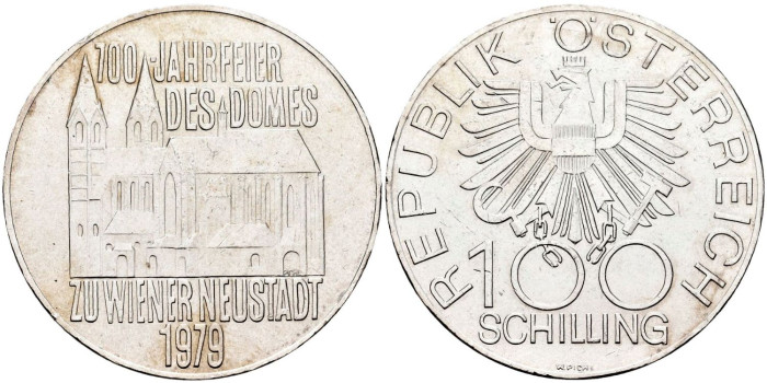 AUSTRIA - K-2942.- 100 Shilling 1979 - SC