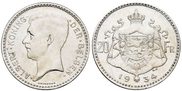 BELGICA - K-104 - 20 Francos 1934 Belgen EBC