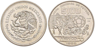 copy of MEXICO K-501.1 - 500 PESOS MEXICANOS DE ORO - MEXICO 86