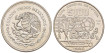 MEXICO - K-499 - 100 MEXICAN SILVER PESOS 1985 - WORLD CUP MEXICO 86