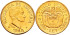 COLOMBIA - K-201.1 - 5 Pesos 1924 Bolivar. Oro - SC