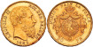 BELGICA - K-037 20 Francos 1882 Leopoldo II. Oro- SC