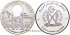 copy of REPUBLICA SAHARAVI - K-10 - 1000 PESETAS -10  ECUS 1992 PROOF PLATA