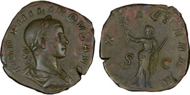 Nº073 - AS - FILIPO I -244-249 dc. EBC