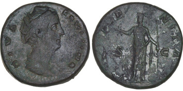 FAUSTINA I, SESTERCIO  - 100-140 d/c.  MBC