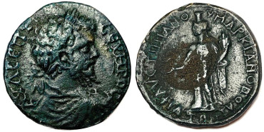 GR033.- AE26  SEPTIMIO SEVERO 193-211d.C - MOESIA