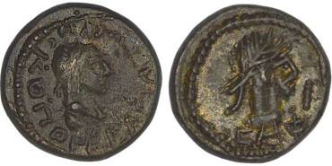 GR020.- ESTATERA DE VELLON RHESCUPORIS IV 250 d.C - BOSFORO