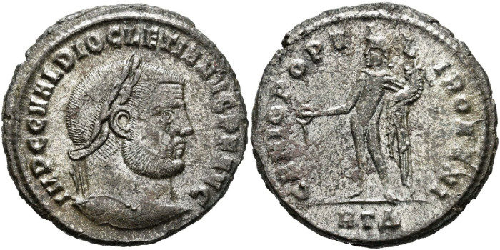 DIOCLECIANO  303-305 d.C.  FOLLIS - EBC