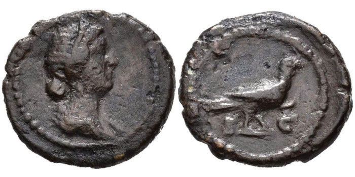 FAUSTINA HIJA 175 d.C. Cuadrante MBC