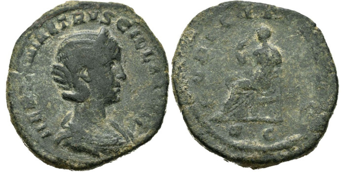 HERENNIA ETRUSCILLA 249-251 d.C. Sestercio - MBC