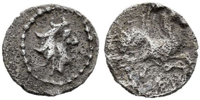 AMPURIAS  218 a.c. TRITEMORION  - BC