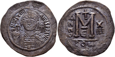 FOLLIS DE 40 NUMIS JUSTINIANO I 527/66  CONSTANTINOPLA