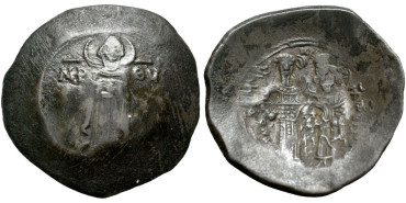 ANDRONICUS I  ASPRON TRACHY 1183/1185 COMSTANTINOPLA
