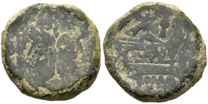 REPUBLICA - As 189/180 a.C. Roma.