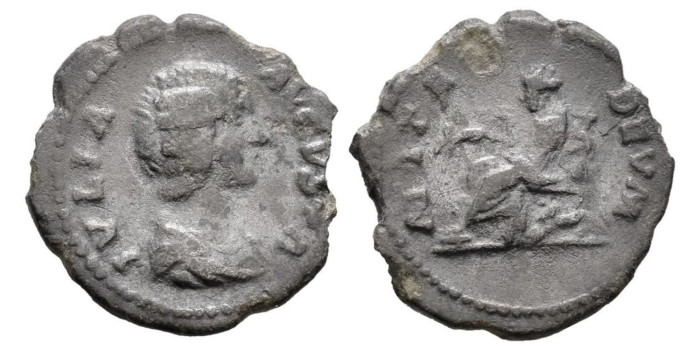 JULIA SOEMIAS - Denario 222 d.C.