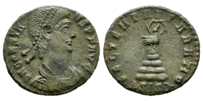 CONSTANTE I - 1/2 Centenional 338/350 d.C. Sicilia