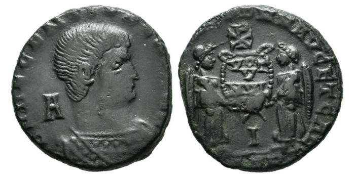 DECENCIO  - Centenional 352 d.C. Heracles