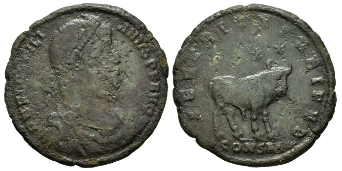 JULIANO EL APOSTATA- Doble Maiorina 360/363 d.C. Constantinipla