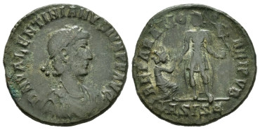 VALENTIANO II - Maiorina reducida 371/392 d.C. Siscia