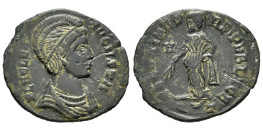 ELENA - Folllis  326/327 d.C. Ticinum