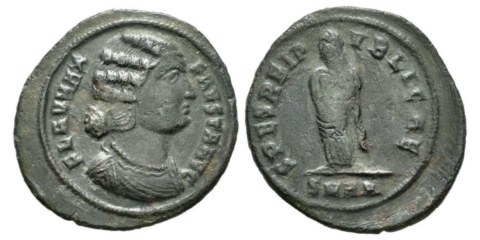 FAUSTA -Follis  325/326 d.C. Heraclez