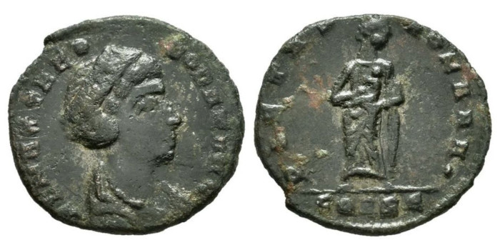 TEODORA -2ª ESPOSA DE C0NSTANCIO  325/326 d.C. Heraclez