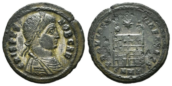 CRISPO - Follis  317/326 d.C. Heraclez