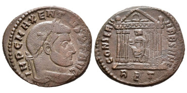 MAJENCIO  Follis  306/312 d.C. 