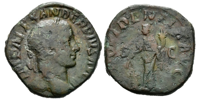 ALEJANDRO SEVERO  Sestercio  222/235 d.C.