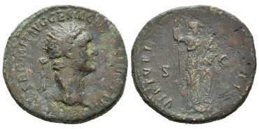 DOMICIANO  Dupondio  81/96 d.C.