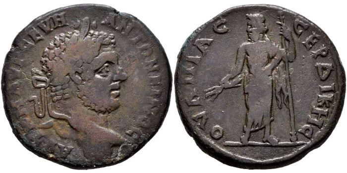 HELIOGABALO Colonial  Griega Serdica (Tracia)