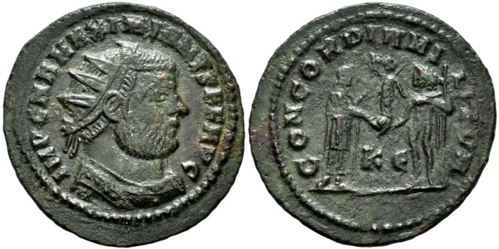 MAXIMIANO HERCULIUS Antoniniano 295/296  Cartago