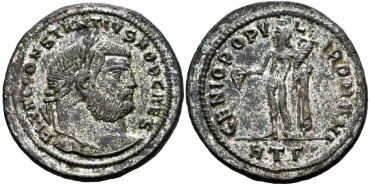 CONSTANCIO CLORO Follis 297 Heraclea