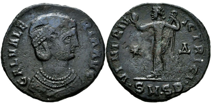 GALERIA VALERIA Follis, esposa de Gal. Maxim.