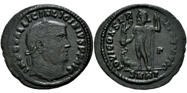 LICINIO I Follis, 318/320 Heracles